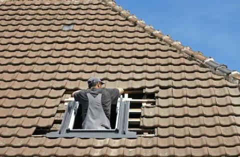 Pose de velux - Riantec